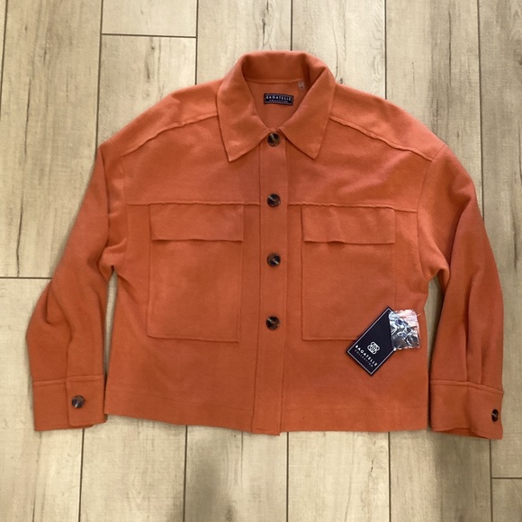NWT Orange Bagatelle Jacket Size L - Picture 1 of 6